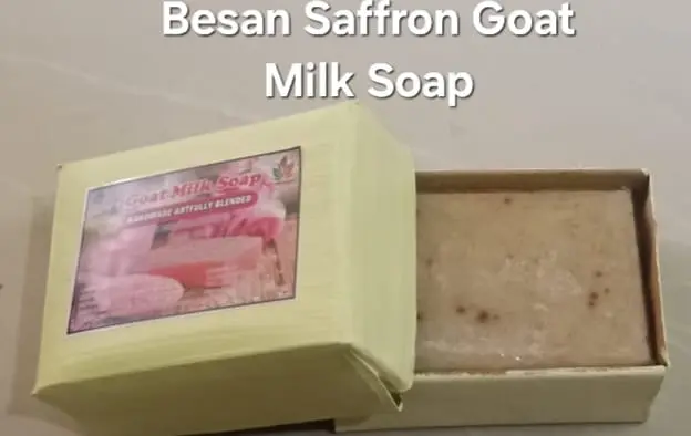 BESAN SAFFRON GOAT MILK SOAP - (Pack of 3)